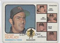 Twins Coaches (Frank Quilici, Vern Morgan, Bob Rodgers, Ralph Rowe, Al Worthing…