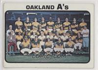 Oakland Athletics Team