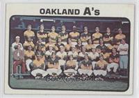 Oakland Athletics Team [Noted]