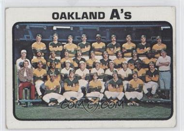 1973 Topps - [Base] #500 - Oakland Athletics Team [Noted]