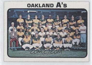 1973 Topps - [Base] #500 - Oakland Athletics Team