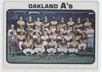 Oakland Athletics Team [Noted]