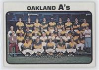 Oakland Athletics Team