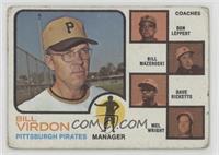 Bill Virdon, Don Leppert, Bill Mazeroski, Dave Ricketts, Mel Wright (Mazeroski …