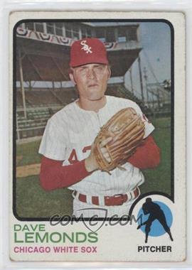 1973 Topps - [Base] #534 - High # - Dave Lemonds [Good to VG‑EX]