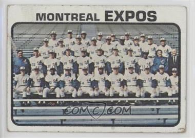 1973 Topps - [Base] #576 - High # - Montreal Expos Team [Good to VG‑EX]