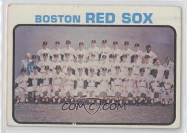 1973 Topps - [Base] #596 - High # - Boston Red Sox Team