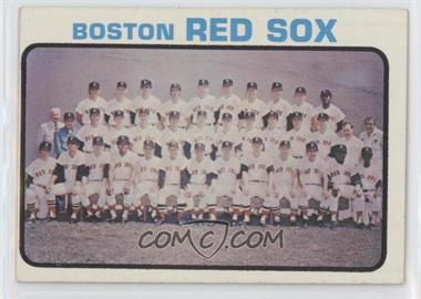 1973 Topps - [Base] #596 - High # - Boston Red Sox Team