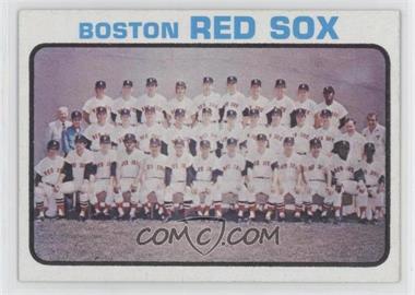 1973 Topps - [Base] #596 - High # - Boston Red Sox Team