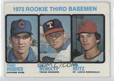 1973 Topps - [Base] #603 - High # - Rookie Third Basemen (Terry Hughes, Bill McNulty, Ken Reitz) [Good to VG‑EX]