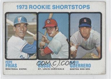 1973 Topps - [Base] #607 - High # - Pepe Frias, Ray Busse, Mario Guerrero