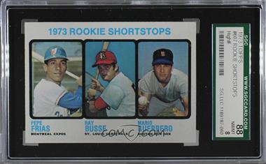 1973 Topps - [Base] #607 - High # - Pepe Frias, Ray Busse, Mario Guerrero [SGC 88 NM/MT 8]