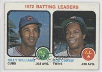 League Leaders - Billy Williams, Rod Carew [Noted]