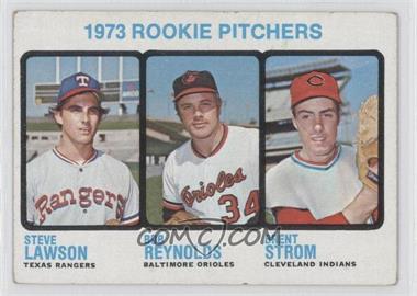 1973 Topps - [Base] #612 - High # - Steve Lawson, Bob Reynolds, Brent Strom [Good to VG‑EX]