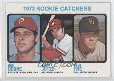 1973 Topps - [Base] #613 - High # - 1973 Rookie Catchers (Bob Boone, Skip Jutze, Mike Ivie)