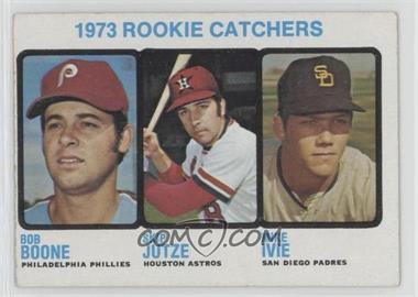 1973 Topps - [Base] #613 - High # - 1973 Rookie Catchers (Bob Boone, Skip Jutze, Mike Ivie)