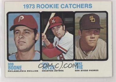 1973 Topps - [Base] #613 - High # - 1973 Rookie Catchers (Bob Boone, Skip Jutze, Mike Ivie)