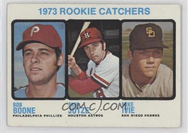 1973 Topps - [Base] #613 - High # - 1973 Rookie Catchers (Bob Boone, Skip Jutze, Mike Ivie)