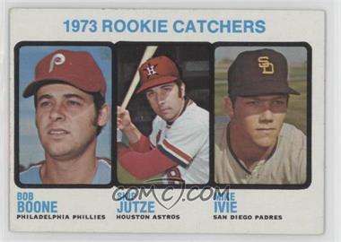 1973 Topps - [Base] #613 - High # - 1973 Rookie Catchers (Bob Boone, Skip Jutze, Mike Ivie)