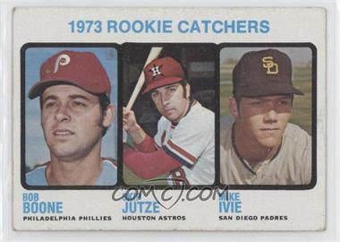 1973 Topps - [Base] #613 - High # - 1973 Rookie Catchers (Bob Boone, Skip Jutze, Mike Ivie)