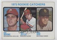 High # - 1973 Rookie Catchers (Bob Boone, Skip Jutze, Mike Ivie) [Good to&…