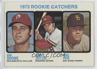 High # - 1973 Rookie Catchers (Bob Boone, Skip Jutze, Mike Ivie)