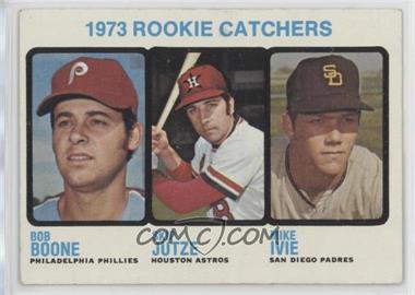 1973 Topps - [Base] #613 - High # - 1973 Rookie Catchers (Bob Boone, Skip Jutze, Mike Ivie)