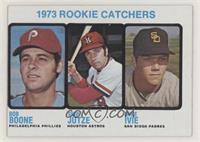 High # - 1973 Rookie Catchers (Bob Boone, Skip Jutze, Mike Ivie)