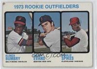 High # - 1973 Rookie Outfielders (Alonza Bumbry, Dwight Evans, Charlie Spikes)
