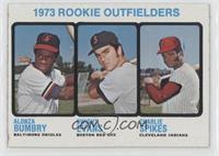 High # - 1973 Rookie Outfielders (Alonza Bumbry, Dwight Evans, Charlie Spikes)