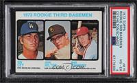 High # - 1973 Rookie Third Basemen (Ron Cey, John Hilton, Mike Schmidt) [PSA&nb…