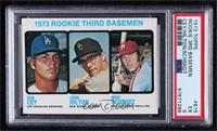 High # - 1973 Rookie Third Basemen (Ron Cey, John Hilton, Mike Schmidt) [PSA&nb…