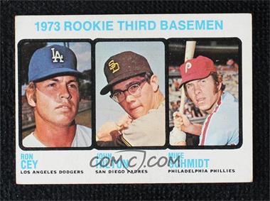 1973 Topps - [Base] #615 - High # - 1973 Rookie Third Basemen (Ron Cey, John Hilton, Mike Schmidt)