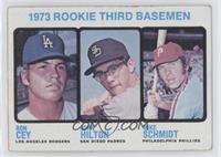 High # - 1973 Rookie Third Basemen (Ron Cey, John Hilton, Mike Schmidt)