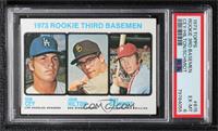 High # - 1973 Rookie Third Basemen (Ron Cey, John Hilton, Mike Schmidt) [PSA&nb…