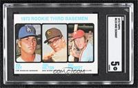 High # - 1973 Rookie Third Basemen (Ron Cey, John Hilton, Mike Schmidt) [SGC&nb…