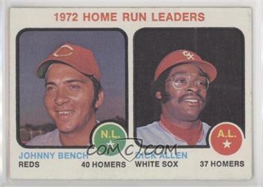1973 Topps - [Base] #62 - League Leaders - Johnny Bench, Dick Allen