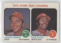 League Leaders - Johnny Bench, Dick Allen [Poor to Fair]