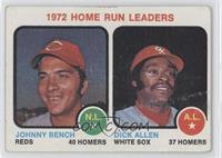 League Leaders - Johnny Bench, Dick Allen [Noted]