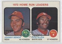 League Leaders - Johnny Bench, Dick Allen [Noted]