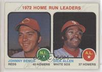 League Leaders - Johnny Bench, Dick Allen [Poor to Fair]