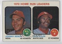 League Leaders - Johnny Bench, Dick Allen