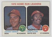 League Leaders - Johnny Bench, Dick Allen [Good to VG‑EX]