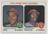 League Leaders - Johnny Bench, Dick Allen [Poor to Fair]