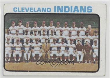 1973 Topps - [Base] #629 - High # - Cleveland Indians Team