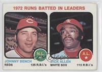 League Leaders - Johnny Bench, Dick Allen [Good to VG‑EX]