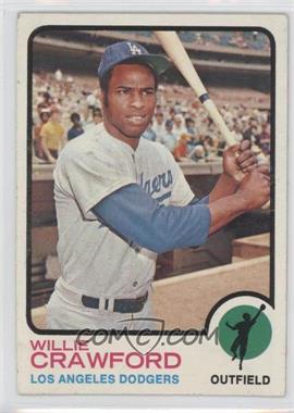 1973 Topps - [Base] #639 - High # - Willie Crawford [Good to VG‑EX]