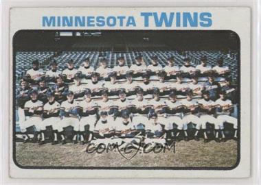 1973 Topps - [Base] #654 - High # - Minnesota Twins Team