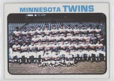 1973 Topps - [Base] #654 - High # - Minnesota Twins Team