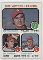 League Leaders - Steve Carlton, Gaylord Perry, Wilbur Wood